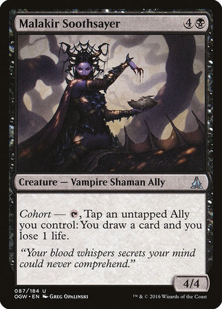 Malakir Soothsayer [Oath of the Gatewatch] | Exor Games Bridgewater