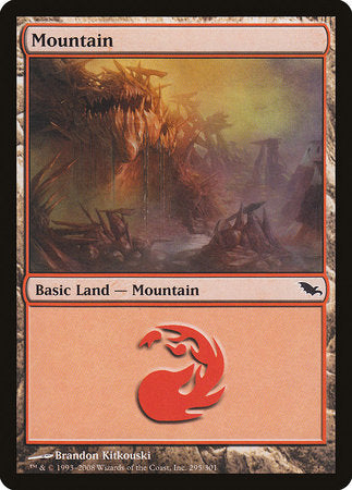 Mountain (295) [Shadowmoor] | Exor Games Bridgewater