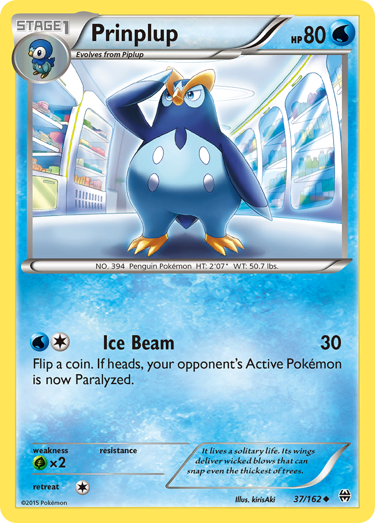 Prinplup (37/162) [XY: BREAKthrough] | Exor Games Bridgewater