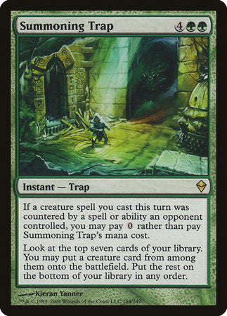 Summoning Trap [Zendikar] | Exor Games Bridgewater