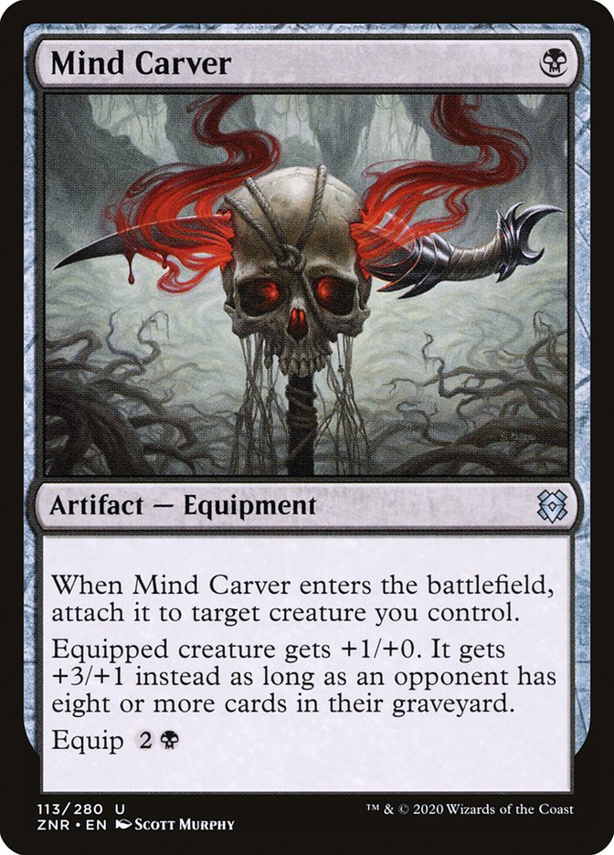 Mind Carver [Zendikar Rising] | Exor Games Bridgewater