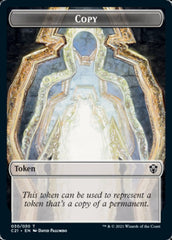 Copy // Fractal Token [Commander 2021 Tokens] | Exor Games Bridgewater