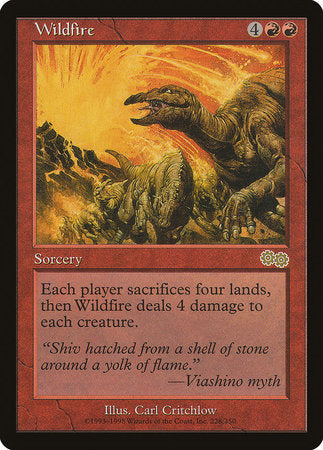 Wildfire [Urza's Saga] | Exor Games Bridgewater