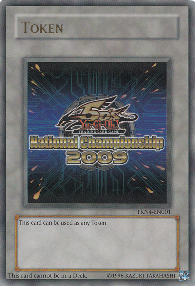 Yu-Gi-Oh 5D's 2009 National Championship Token [TKN4-EN001] Ultra Rare | Exor Games Bridgewater