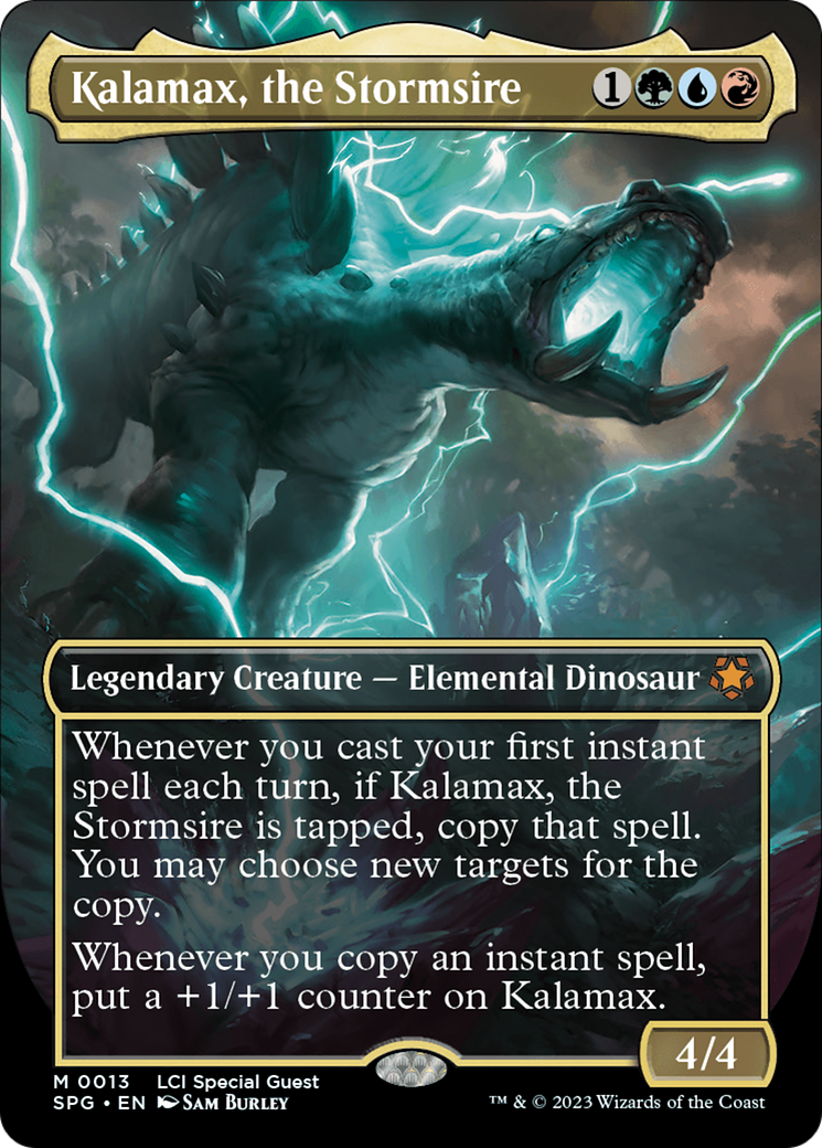 Kalamax, the Stormsire (Borderless) [The Lost Caverns of Ixalan Special Guests] | Exor Games Bridgewater