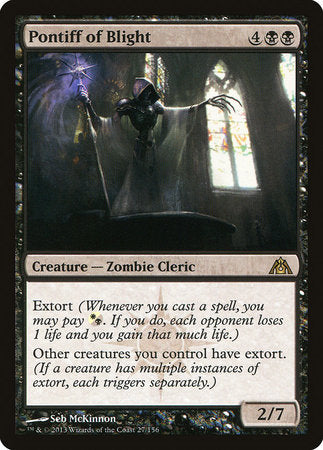 Pontiff of Blight [Dragon's Maze] | Exor Games Bridgewater