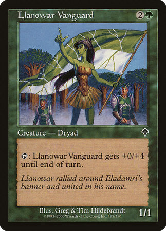 Llanowar Vanguard [Invasion] | Exor Games Bridgewater