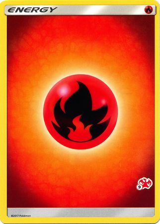 Fire Energy (Charizard Stamp #9) [Battle Academy 2020] | Exor Games Bridgewater