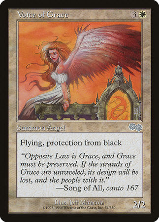 Voice of Grace [Urza's Saga] | Exor Games Bridgewater