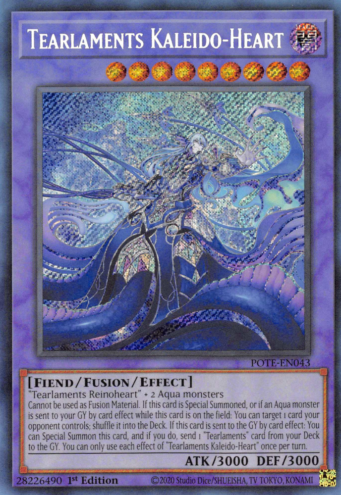 Tearlaments Kaleido-Heart [POTE-EN043] Secret Rare | Exor Games Bridgewater