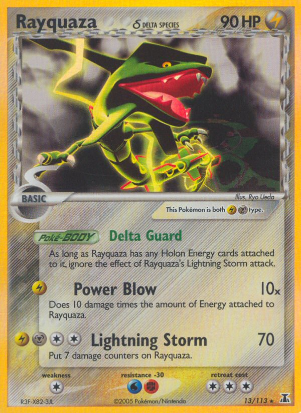 Rayquaza (13/113) (Delta Species) [EX: Delta Species] | Exor Games Bridgewater