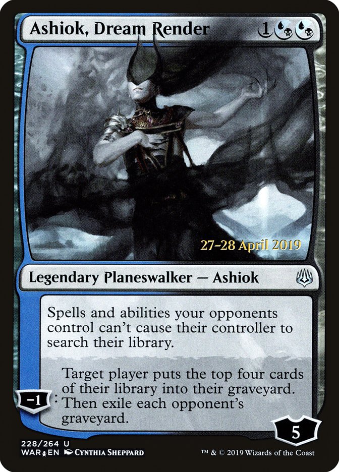 Ashiok, Dream Render  [War of the Spark Prerelease Promos] | Exor Games Bridgewater