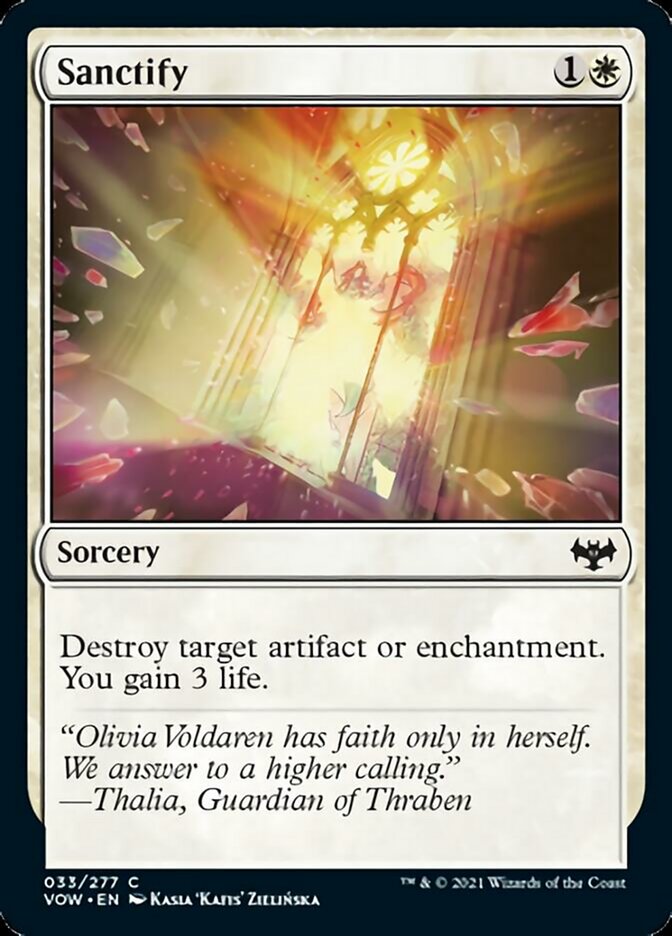 Sanctify [Innistrad: Crimson Vow] | Exor Games Bridgewater
