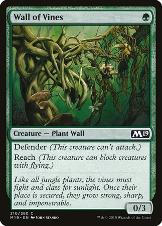 Wall of Vines [Core Set 2019] | Exor Games Bridgewater