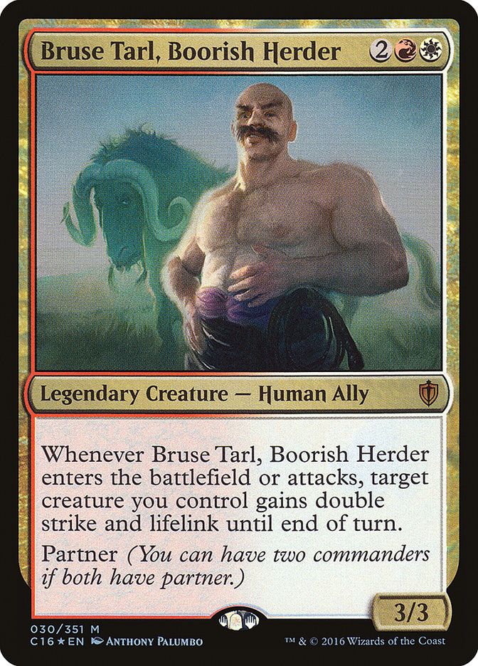 Bruse Tarl, Boorish Herder [Commander 2016] | Exor Games Bridgewater