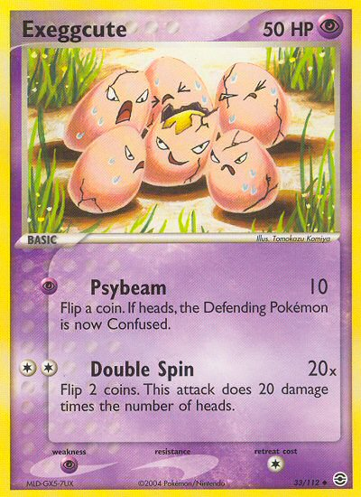 Exeggcute (33/112) [EX: FireRed & LeafGreen] | Exor Games Bridgewater