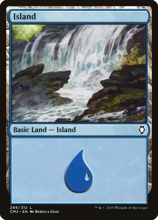 Island (289) [Commander Anthology Volume II] | Exor Games Bridgewater