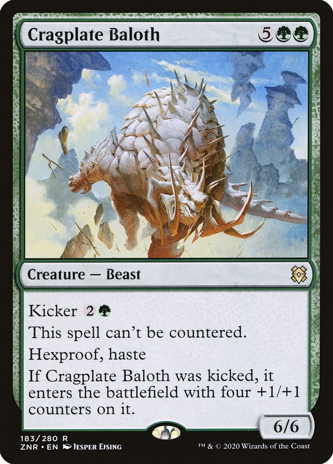 Cragplate Baloth [Zendikar Rising] | Exor Games Bridgewater