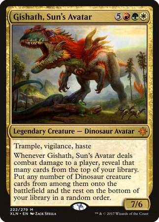 Gishath, Sun's Avatar [Ixalan] | Exor Games Bridgewater