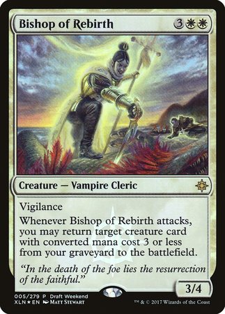 Bishop of Rebirth [Ixalan Promos] | Exor Games Bridgewater