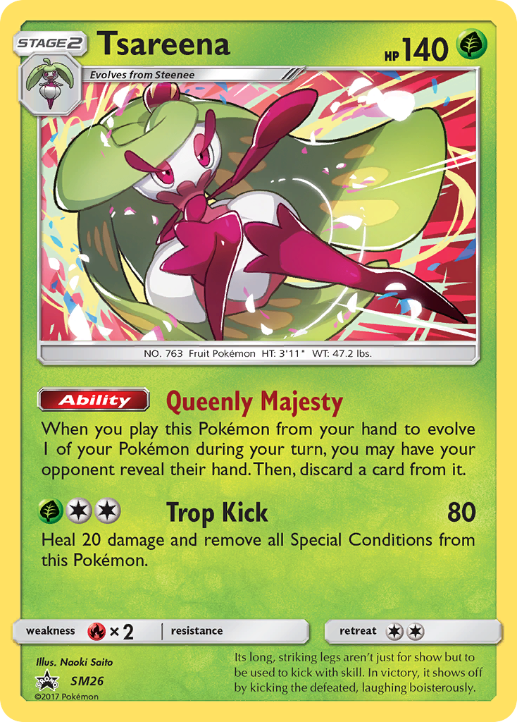 Tsareena (SM26) [Sun & Moon: Black Star Promos] | Exor Games Bridgewater