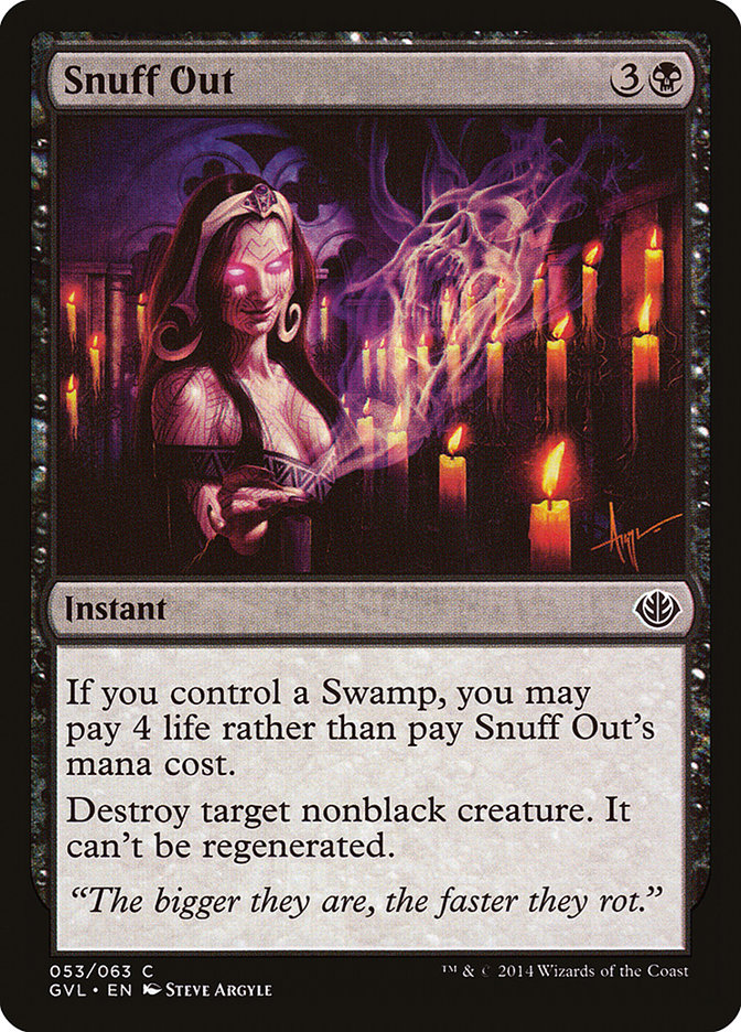 Snuff Out (Garruk vs. Liliana) [Duel Decks Anthology] | Exor Games Bridgewater
