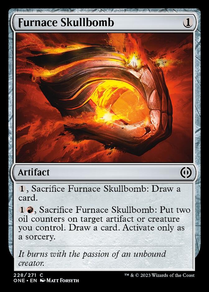 Furnace Skullbomb [Phyrexia: All Will Be One] | Exor Games Bridgewater