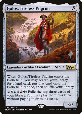 Golos, Tireless Pilgrim [Core Set 2020 Promos] | Exor Games Bridgewater