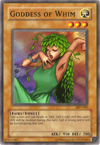 Goddess of Whim [MP1-003] Super Rare | Exor Games Bridgewater