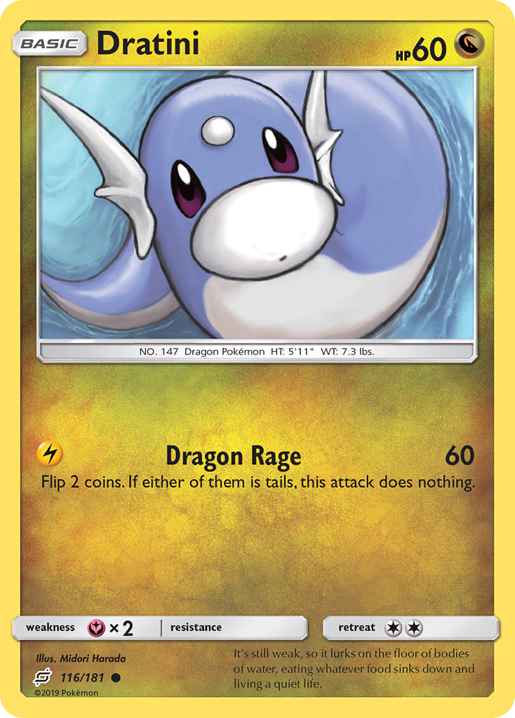 Dratini (116/181) [Sun & Moon: Team Up] | Exor Games Bridgewater