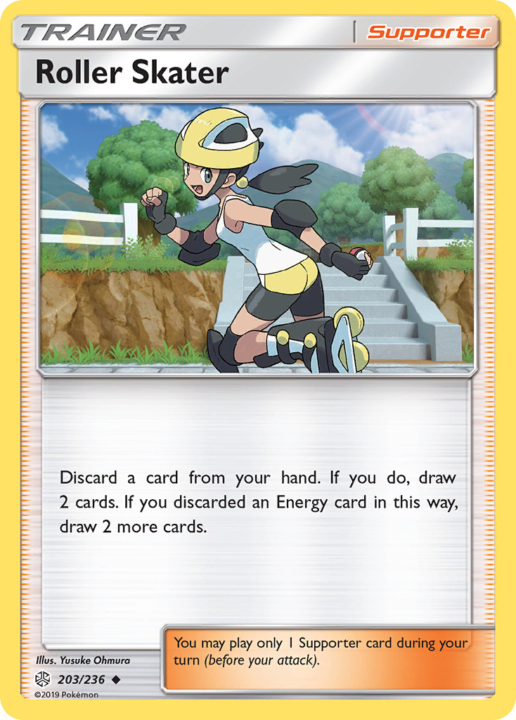 Roller Skater (203/236) [Sun & Moon: Cosmic Eclipse] | Exor Games Bridgewater