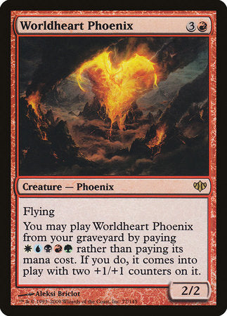 Worldheart Phoenix [Conflux] | Exor Games Bridgewater