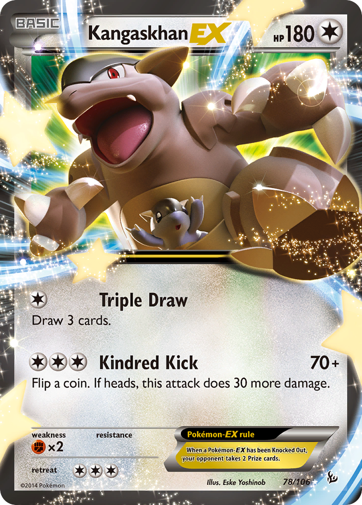 Kangaskhan EX (78/106) [XY: Flashfire] | Exor Games Bridgewater