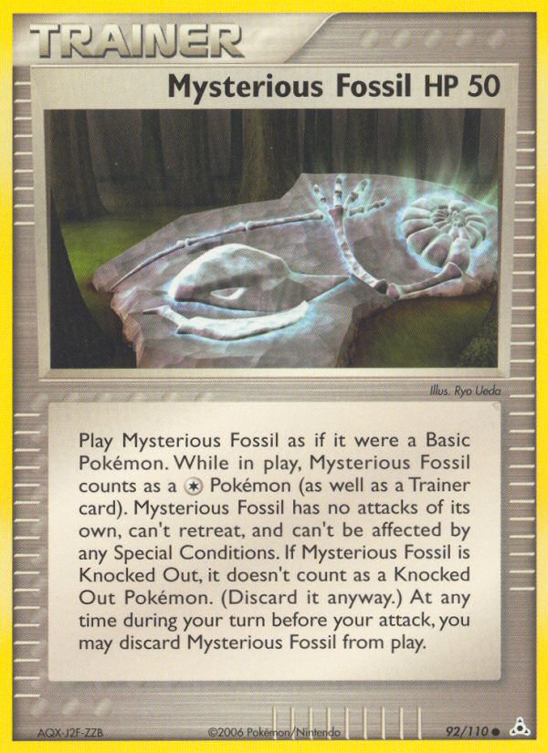 Mysterious Fossil (92/110) [EX: Holon Phantoms] | Exor Games Bridgewater