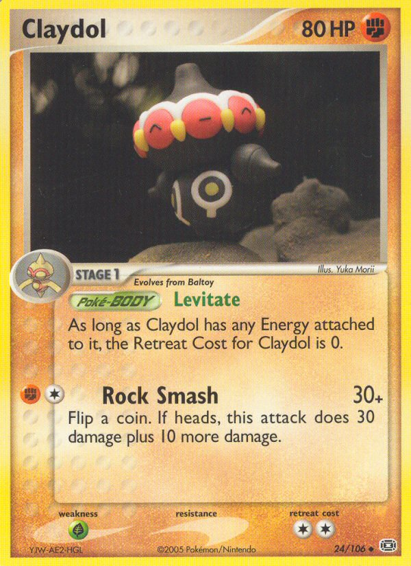 Claydol (24/106) [EX: Emerald] | Exor Games Bridgewater