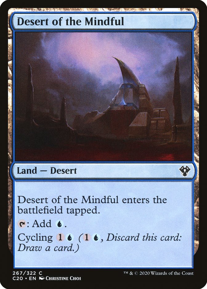 Desert of the Mindful [Commander 2020] | Exor Games Bridgewater