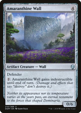 Amaranthine Wall [Dominaria] | Exor Games Bridgewater