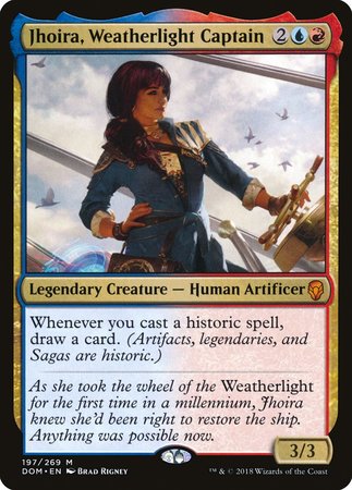 Jhoira, Weatherlight Captain [Dominaria] | Exor Games Bridgewater