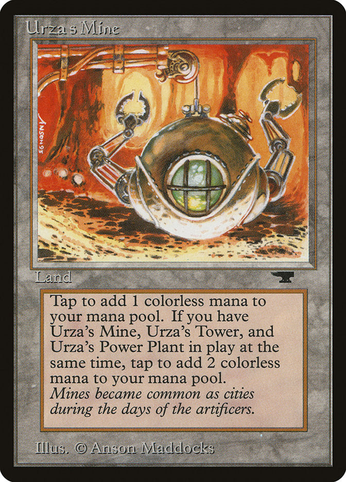 Urza's Mine (Orange Background) [Antiquities] | Exor Games Bridgewater