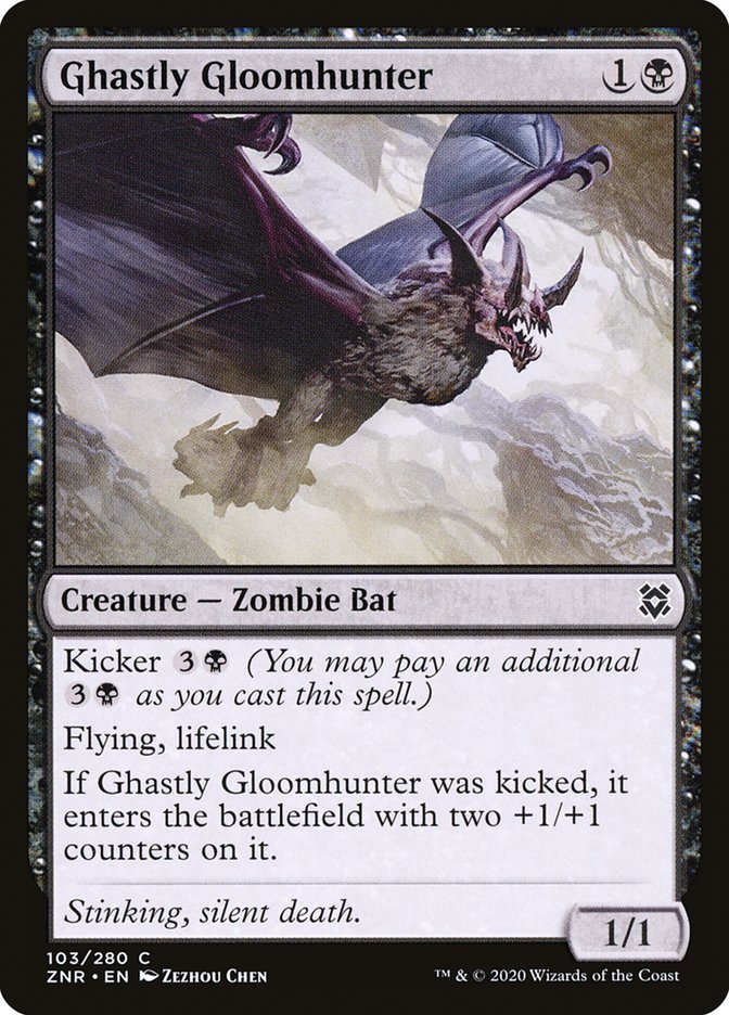 Ghastly Gloomhunter [Zendikar Rising] | Exor Games Bridgewater