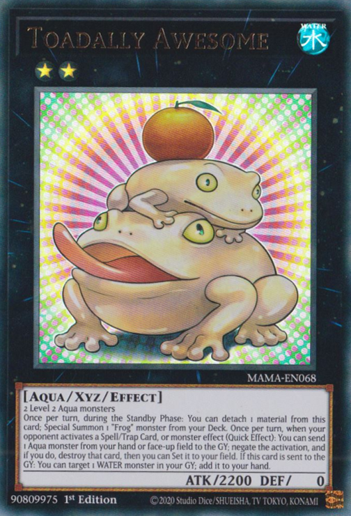 Toadally Awesome [MAMA-EN068] Ultra Rare | Exor Games Bridgewater