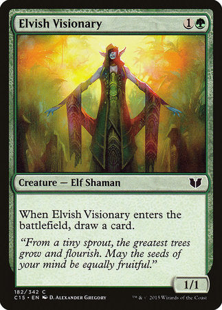 Elvish Visionary [Commander 2015] | Exor Games Bridgewater