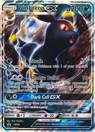 Umbreon GX (SM36) (Jumbo Card) [Sun & Moon: Black Star Promos] | Exor Games Bridgewater