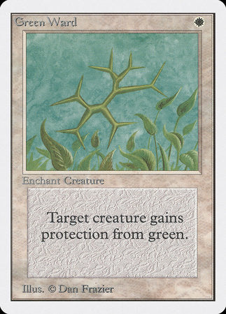 Green Ward [Unlimited Edition] | Exor Games Bridgewater