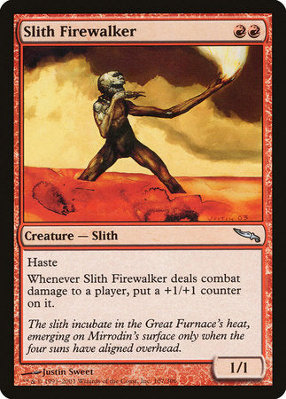 Slith Firewalker [Mirrodin] | Exor Games Bridgewater