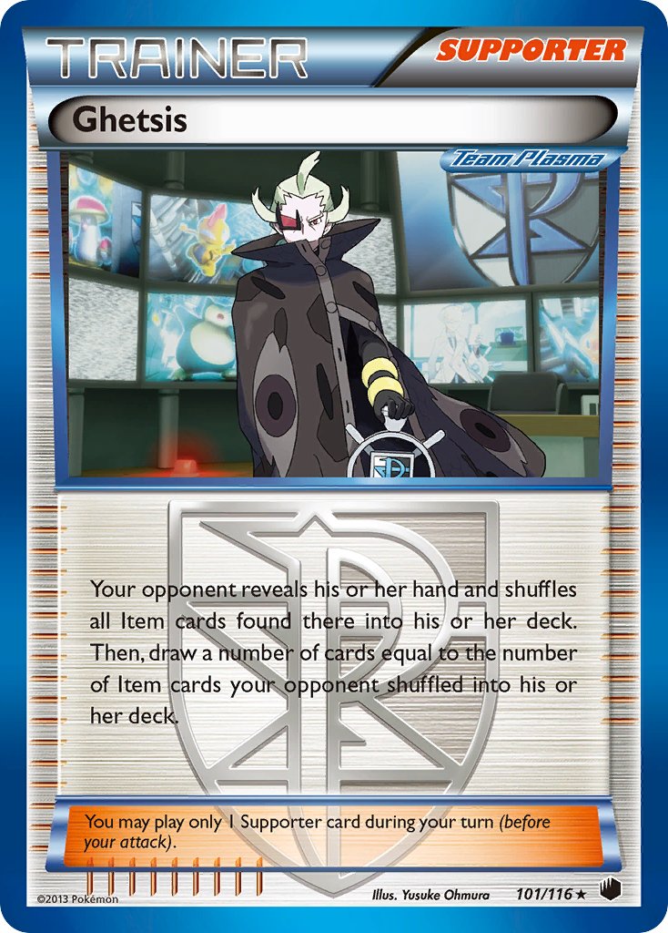 Ghetsis (101/116) (Theme Deck Exclusive) [Black & White: Plasma Freeze] | Exor Games Bridgewater