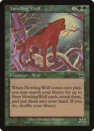 Howling Wolf [Mercadian Masques] | Exor Games Bridgewater