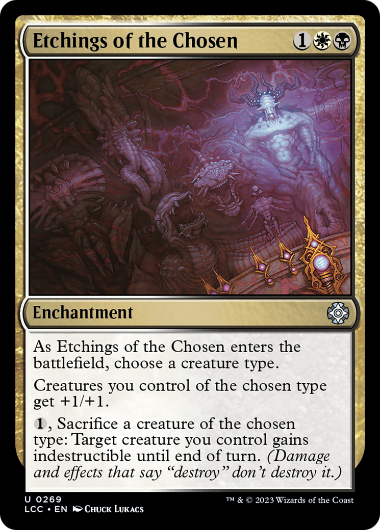 Etchings of the Chosen [The Lost Caverns of Ixalan Commander] | Exor Games Bridgewater