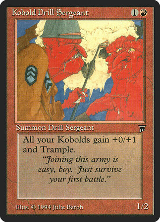 Kobold Drill Sergeant [Legends] | Exor Games Bridgewater