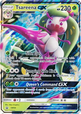 Tsareena GX (SM56) (Jumbo Card) [Sun & Moon: Black Star Promos] | Exor Games Bridgewater